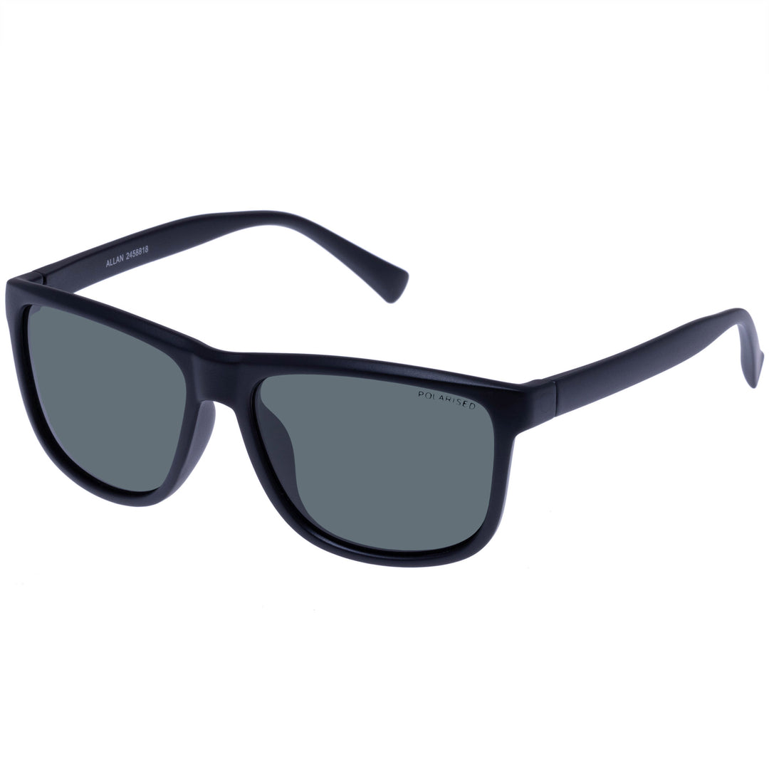 Cancer Council | Allan Sunglasses - Angle | Matte Black 