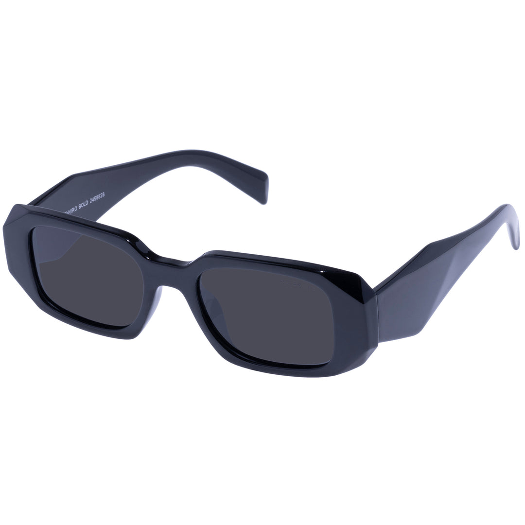 Enviro Bold Sunglasses - Black Flat