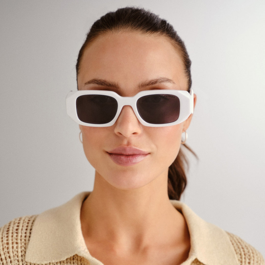 Enviro Bold Sunglasses - White Lifestyle 3