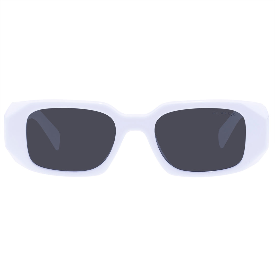 Enviro Bold Sunglasses - White Flat