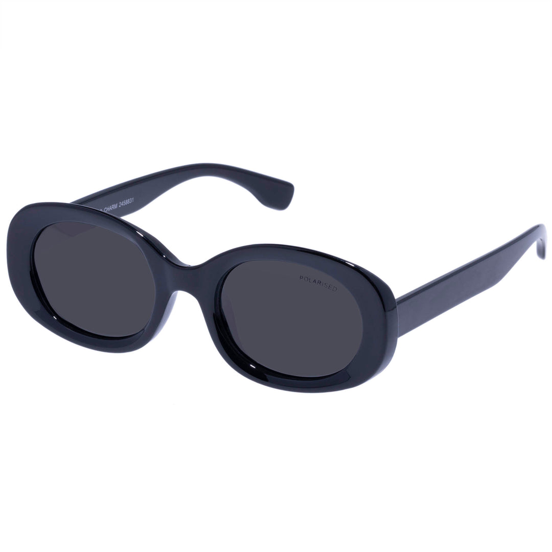 Enviro Charm Sunglasses - Black Flat