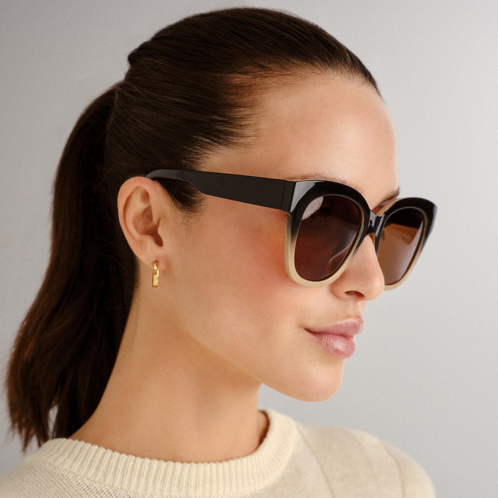 Paisley Sunglasses - Black Lifestyle