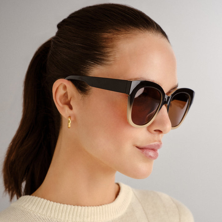 Paisley Sunglasses - Black Lifestyle