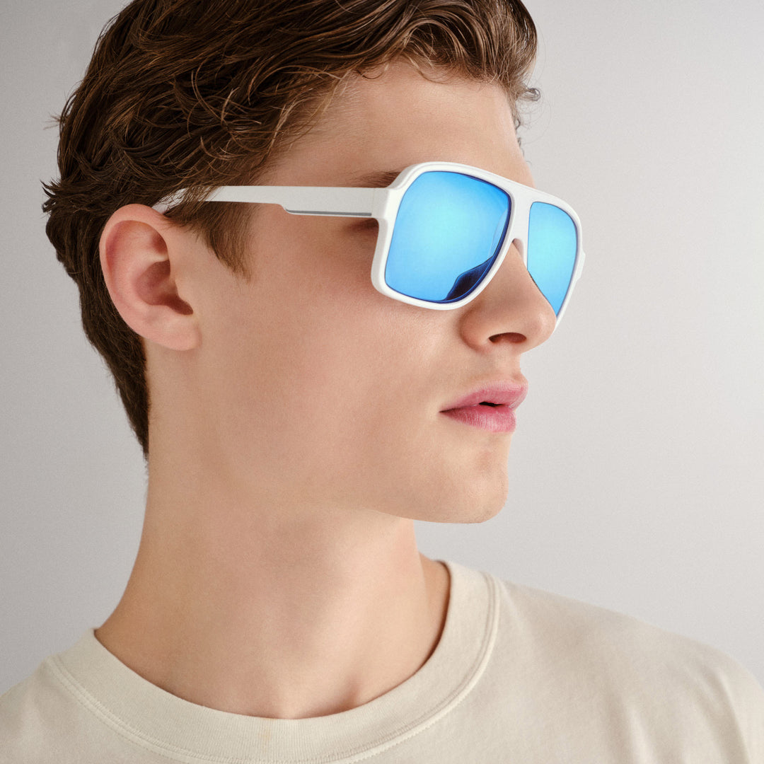 Camden Sunglasses - White Lifestyle