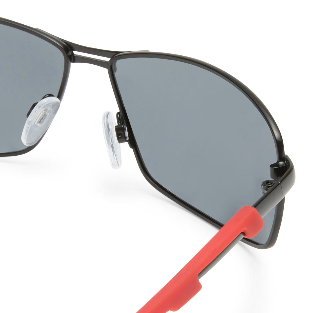 Cancer Council | Quirindi Sunglasses | Black and Red | Zoom Detail