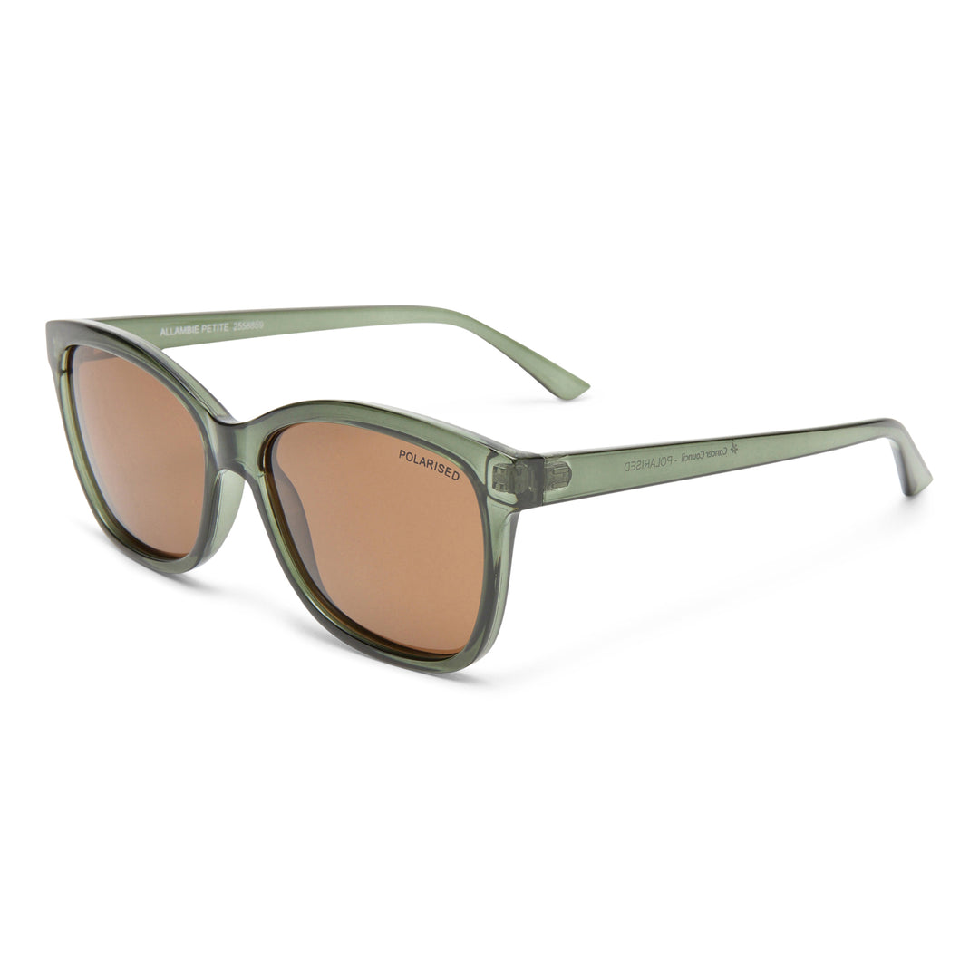 Cancer Council | Allambie Sunglasses | Green | Angle