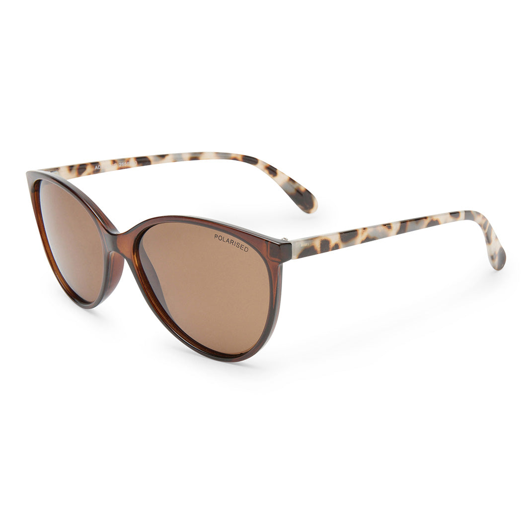 Cancer Council | Adelong Sunglasses - Angle | Coffee Bean