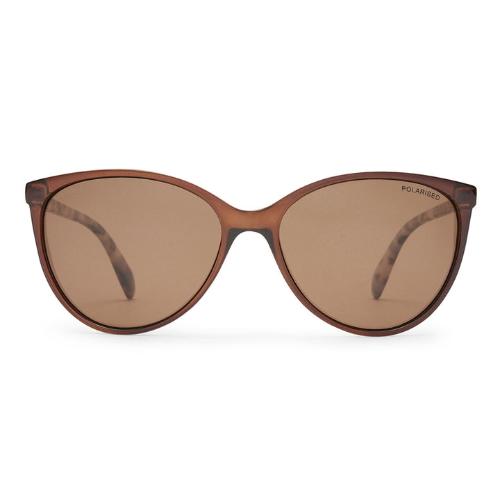 Cancer Council | Adelong Sunglasses - Front | Coffee Bean