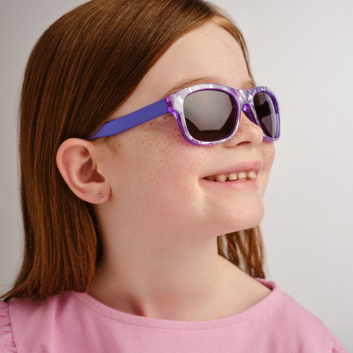 Cancer Council | Ducky Sunglasses | Lilac | Lifestyle Angle