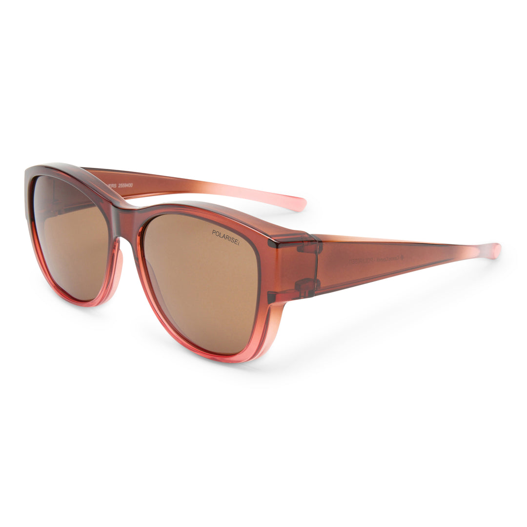 Cancer Council | Samaria Fitover Sunglasses | Plum | Angle