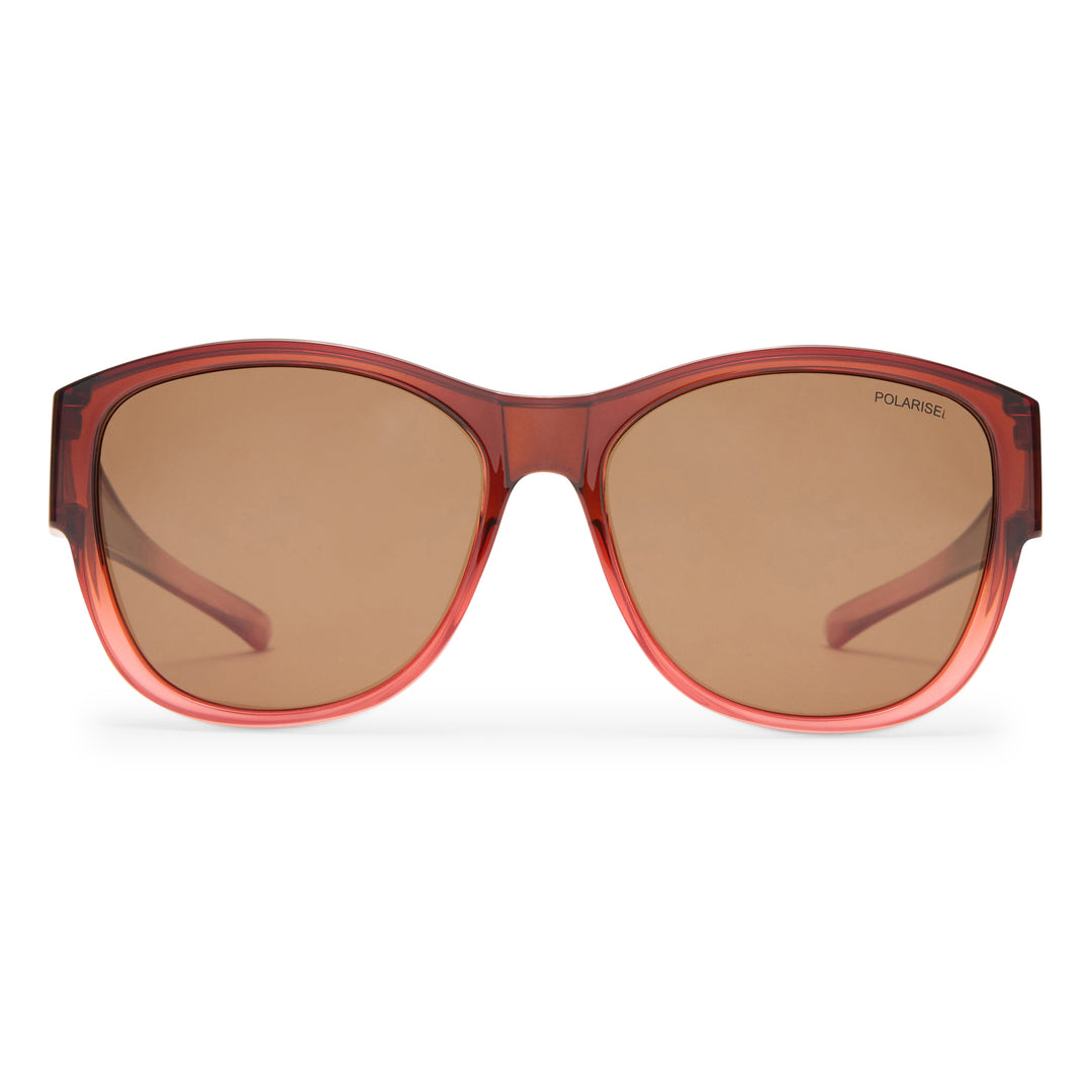 Cancer Council | Samaria Fitover Sunglasses | Plum | Front