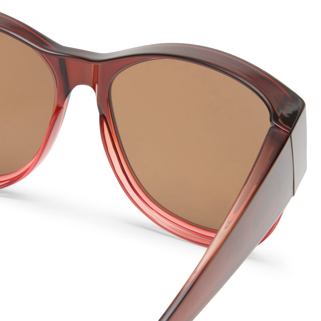 Cancer Council | Samaria Fitover Sunglasses | Plum | Zoom Detail