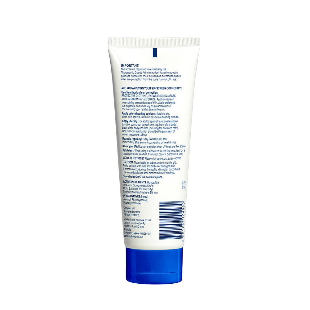 Ultra Sunscreen SPF50+ 250ml | Back Tube