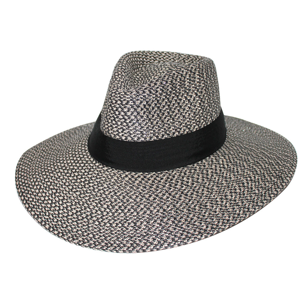 Roberta Fedora Hat - Charcoal