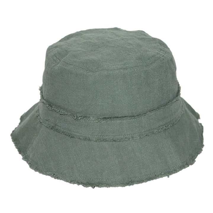 Cancer Council | Jinja Bucket Hat - Front | Khaki | UPF50+ Protection