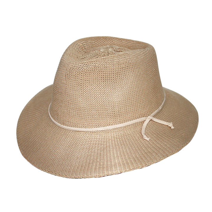 Jacqui Mannish Hat - Beige