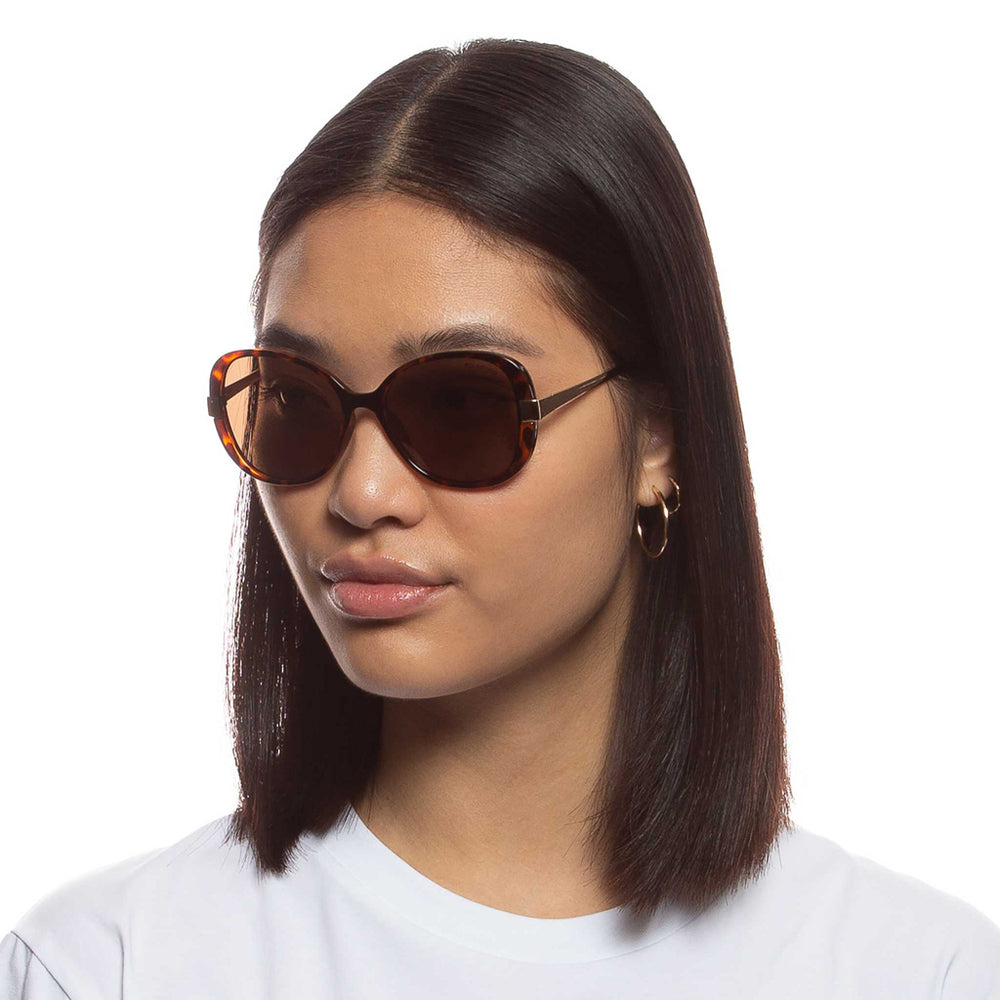 Anna Bay Sunglasses - Dark Tort